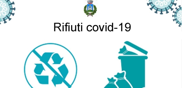 Raccolta rifiuti Covid: nuove modalità di gestione