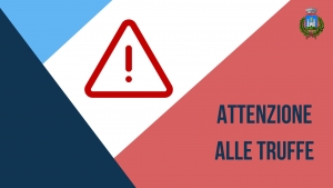 reiangolo rosso, loco omune di gavorrano, scritta attenzione alle trufe