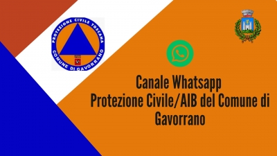 triangolo bordeaux, triangolo blu, logo protezione civile gavorrano, logo comune, logo whatsaspp, scritta Canale Whatsapp  Protezione Civile/AIB del Comune di Gavorrano
