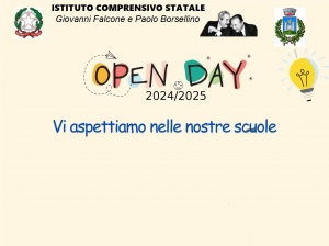 Locandina open day