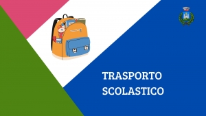 disegno di zaino con dentro materiale scolastico, logo comune di gavorrano, scritta apertura iscrizione servizi scolastici