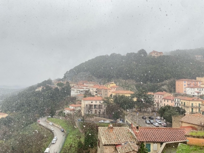 Gavorrano sotto la neve