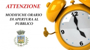 Modifica orario apertura servizi demografici 14 e 15 dicembre