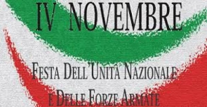 4 Novembre - Festa dell'Unità Nazionale e delle Forze Armate
